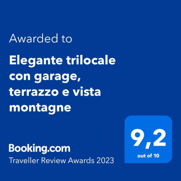 شقة Elegante Trilocale Con Garage, Terrazzo E Vista Montagne باردونيكيا المظهر الخارجي الصورة